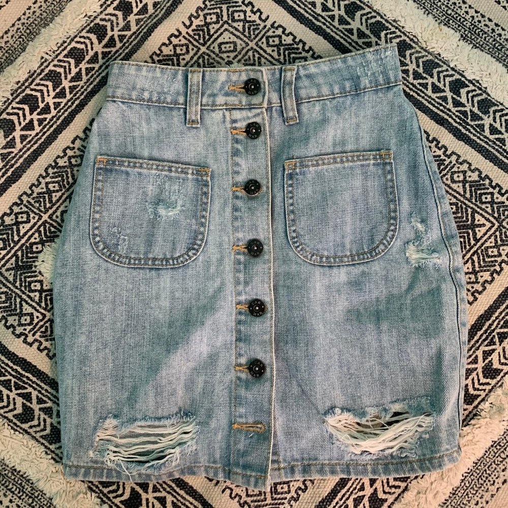 Jean Skirt